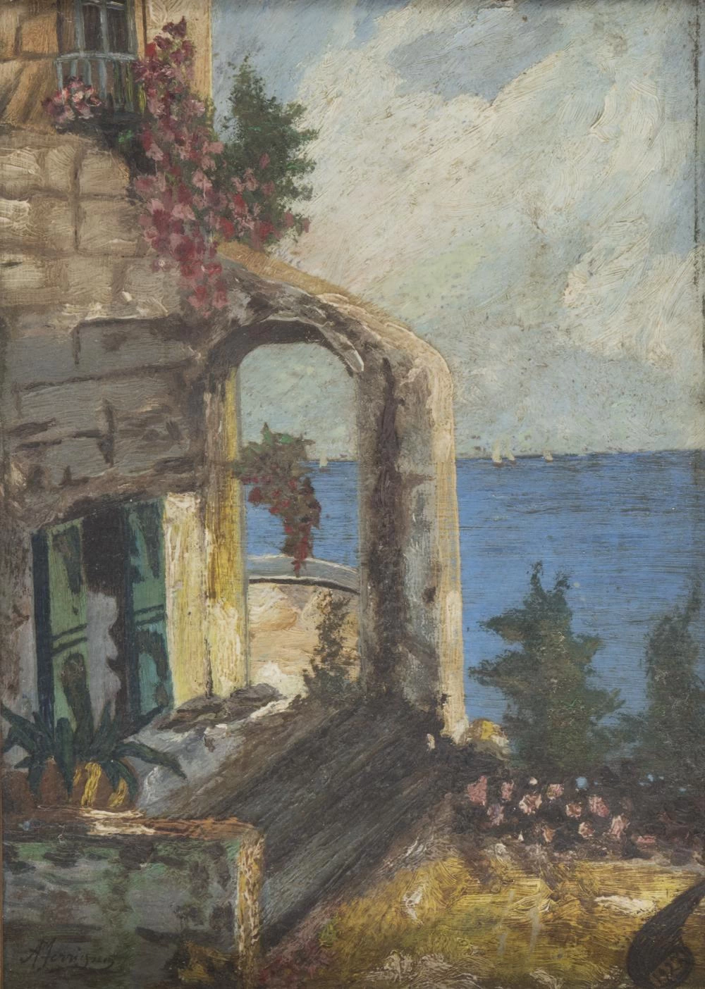 Terrazza sulla costa